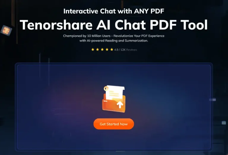 Tenorshare Ai Pdf Summarizer Tool